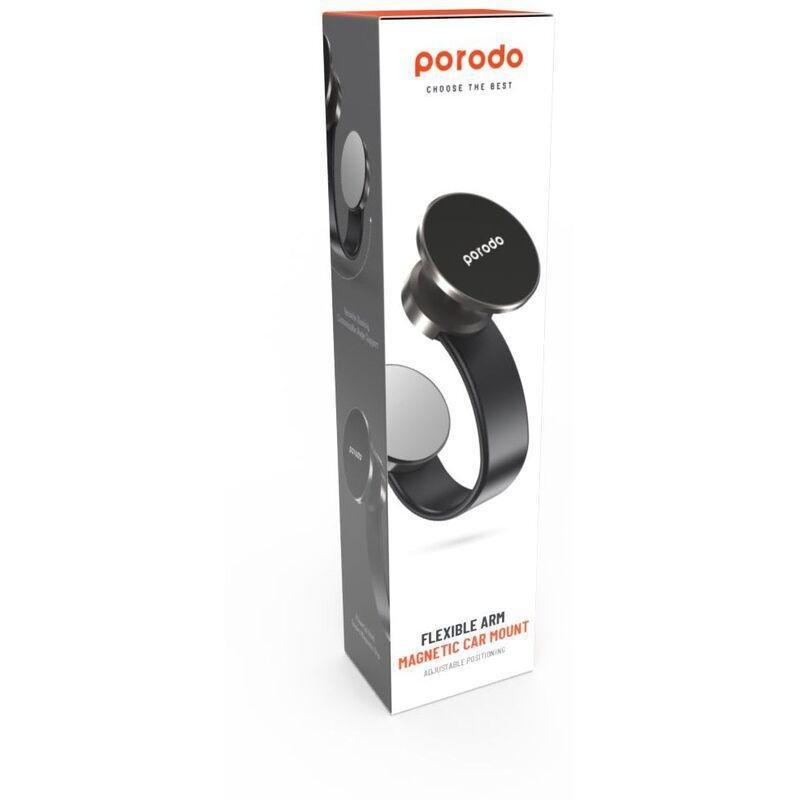 Porodo Flexible Arm Magnetic Car Mount, , large image number 3