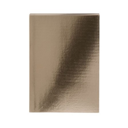 GO STATIONERY - Colourblock Metallic Gold A5 Notebook