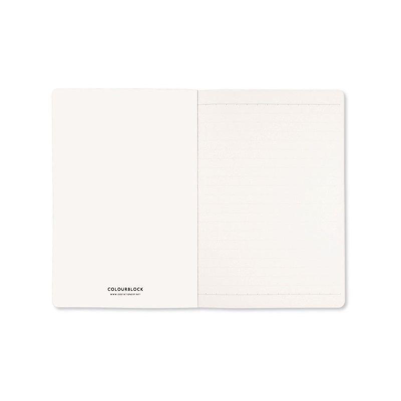 Colourblock Metallic Gold A5 Notebook, , large image number 1