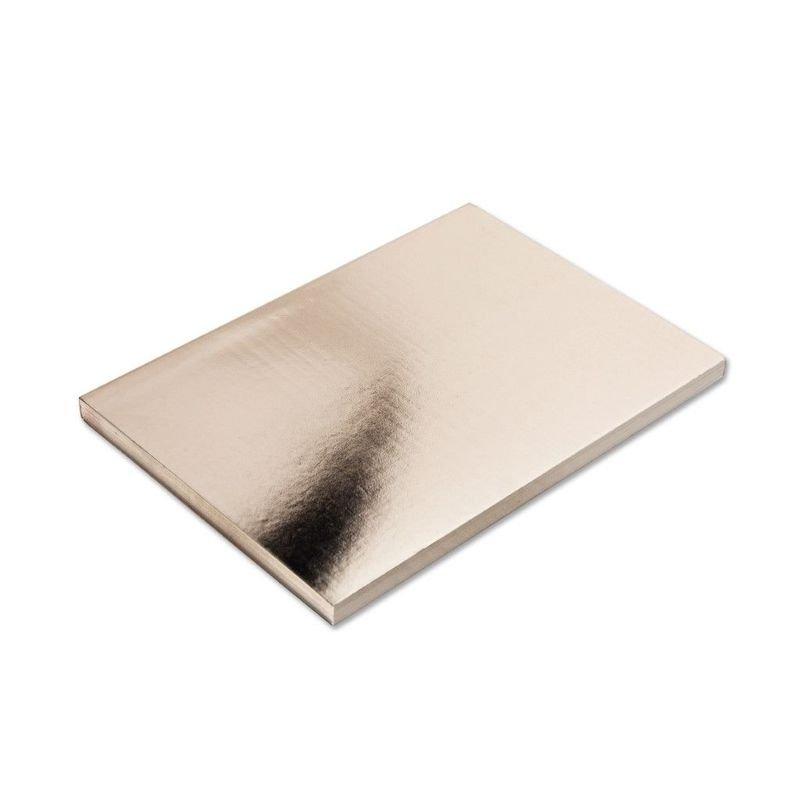 Colourblock Metallic Gold A5 Notebook, , large image number 2