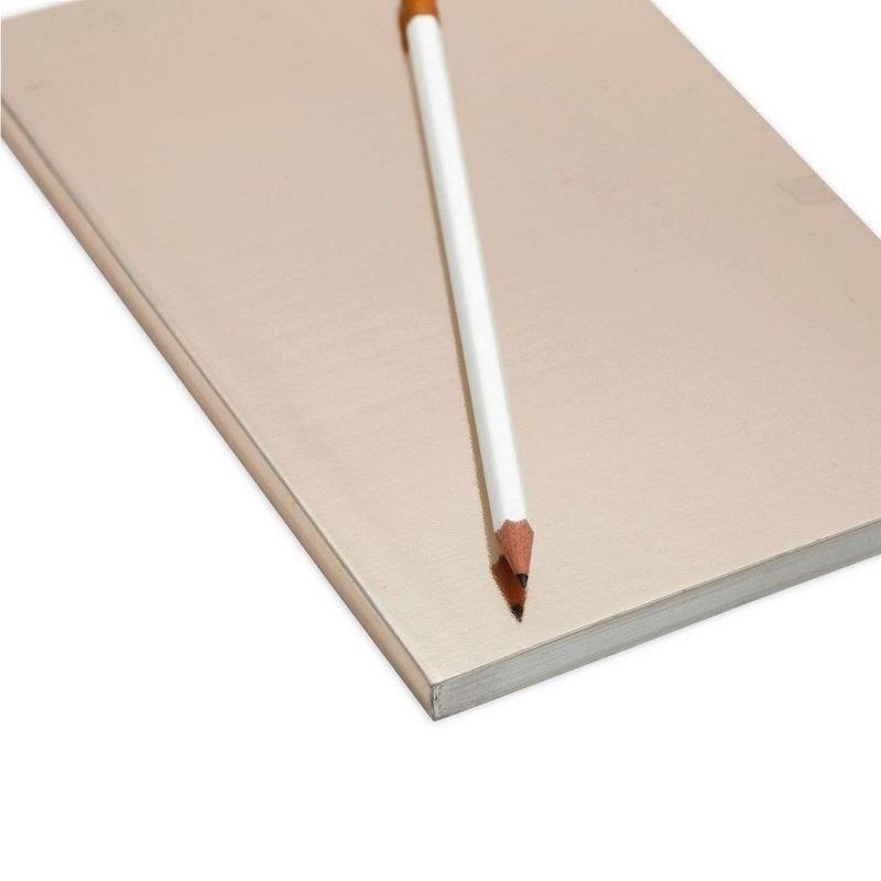 Colourblock Metallic Gold A5 Notebook, , large image number 3