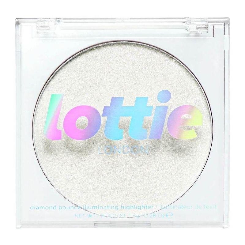 Lottie Diamond Bounce Highlighter Silver, , large image number 0