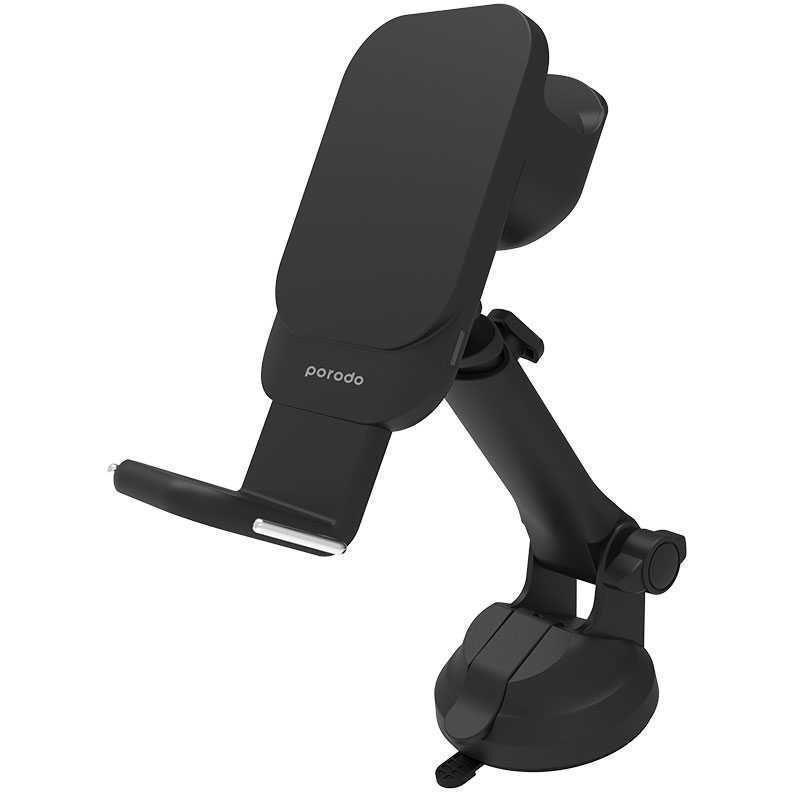 Porodo 3in1 Magsafe Car Mount / Watch & Earbuds Charging QC3.0 Car Charger Included, , large image number 1