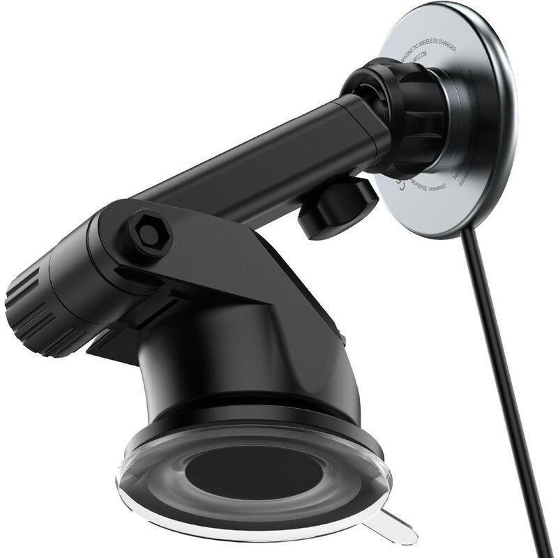 Porodo 3 In 1 Magnetic Car Charger Mount 15W With 20W PD Car Charger, , large image number 5