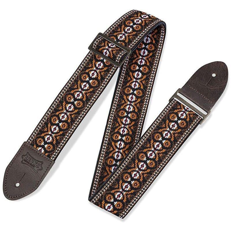Levys M8HTV07 Jacquard Weave Guitar Strap with Vintage 2-Inch, , large image number 0