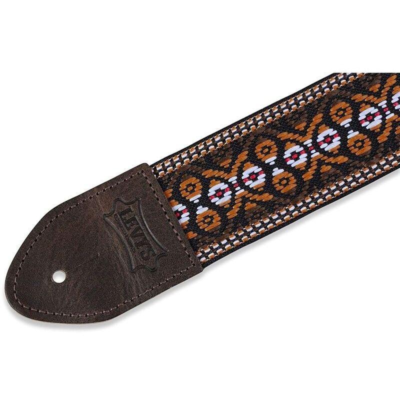 Levys M8HTV07 Jacquard Weave Guitar Strap with Vintage 2-Inch, , large image number 1