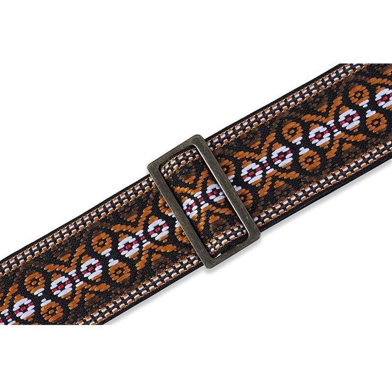 Levys M8HTV07 Jacquard Weave Guitar Strap with Vintage 2-Inch, , large image number 3