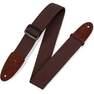 Levys MC8BRG Cotton Guitar Strap with Suede Ends 2-Inch