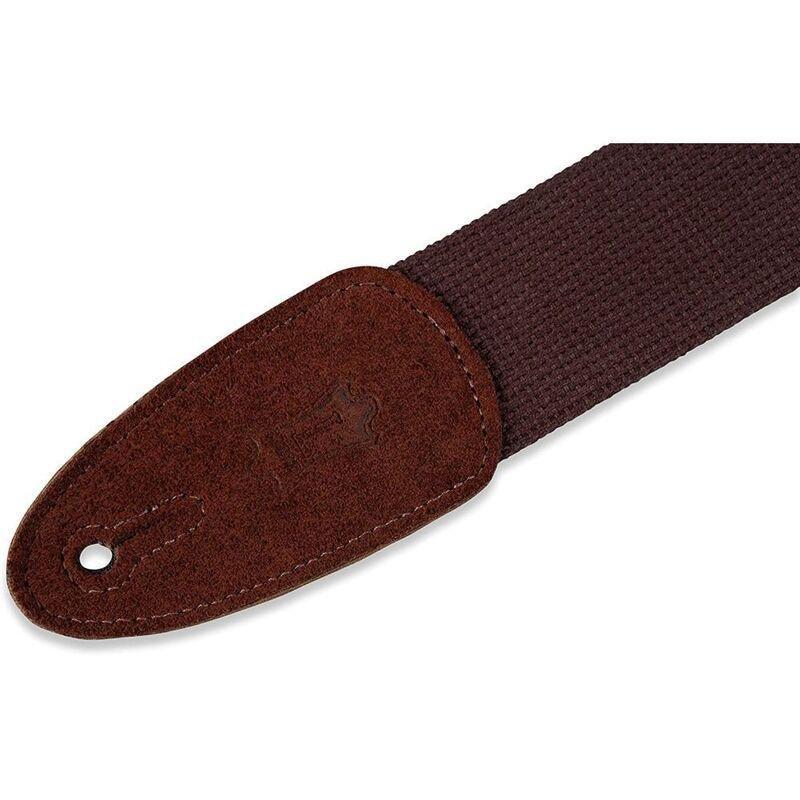 LEVYS LEATHERS - Levys MC8BRG Cotton Guitar Strap with Suede Ends 2-Inch