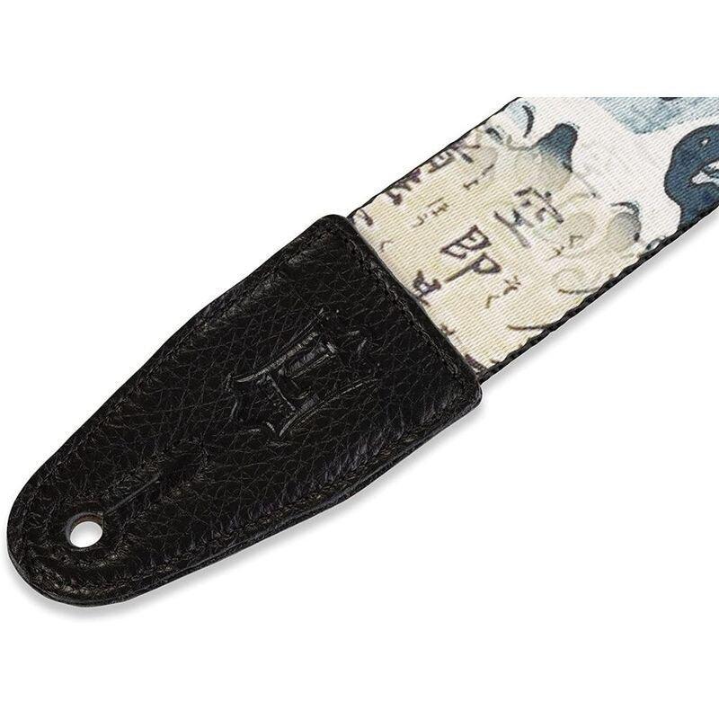 Levys MP16 Polyester Guitar Strap with Printed Design 2-Inch, , large image number 2