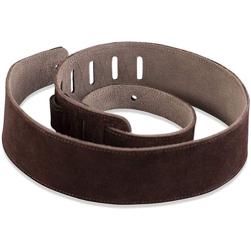 Levys MS26Brn 2 Suede Guitar Strap with Suede Backing 1.2-Inch, , large image number 1