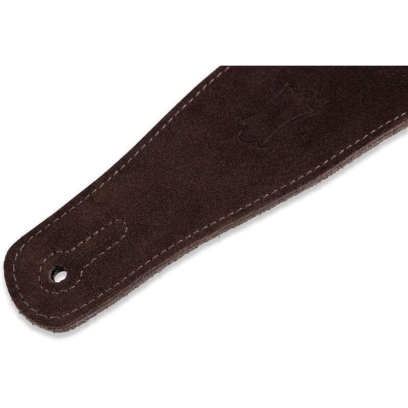Levys MS26Brn 2 Suede Guitar Strap with Suede Backing 1.2-Inch, , large image number 3