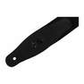 LEVYS LEATHERS - Levys Mssr80Blk 2-Inch Rayon Webbing Guitar Strap With Leather