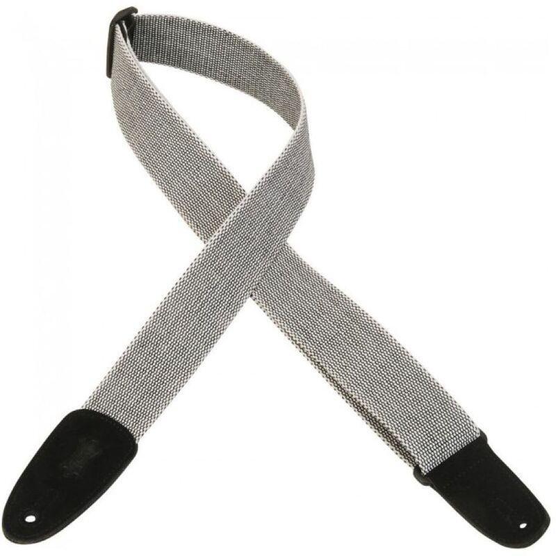 Levys MT8Wht Tweed Guitar Strap with Suede Leather 2-Inch, , large image number 0