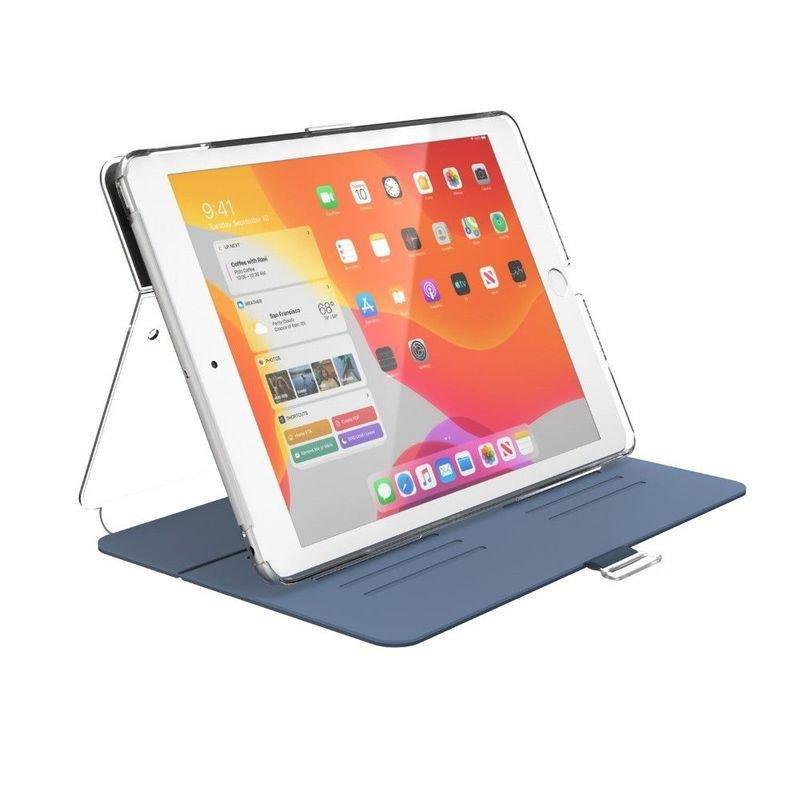 SPECK - Speck Balance Folio Clear Marine Blue/Clear for iPad 10.2-Inch