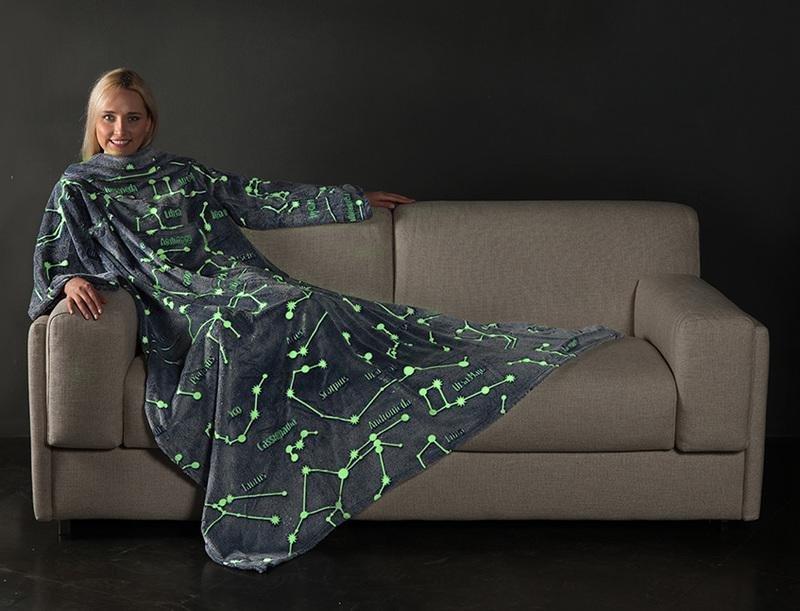 Kanguru 1154 Deluxe Blanket Glow Constellations, , large image number 0