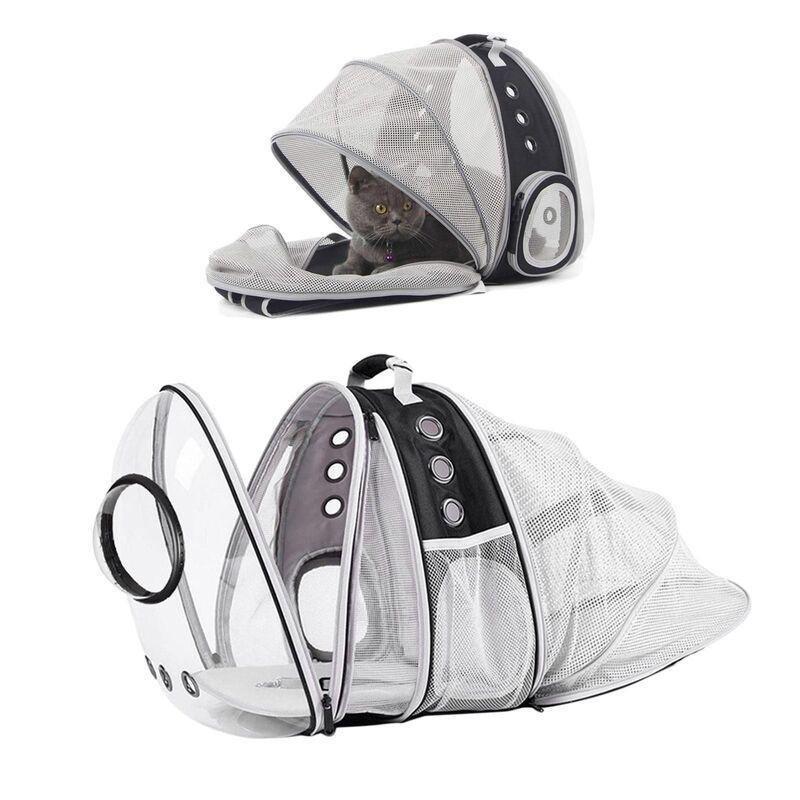 Nutrapet Petstranaut Backpack Bobble Expansion Grey, , large image number 1