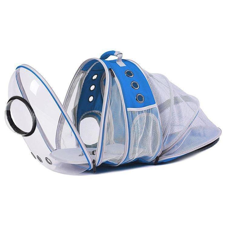 Nutrapet Petstranaut Backpack Bobble Expansion Dark Blue, , large image number 0