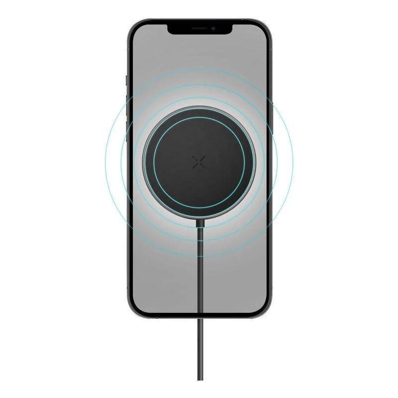 Energea MagDrive MagSafe Compatible Aluminium Car Charger With Smart Charge Detection - Black, , large image number 1