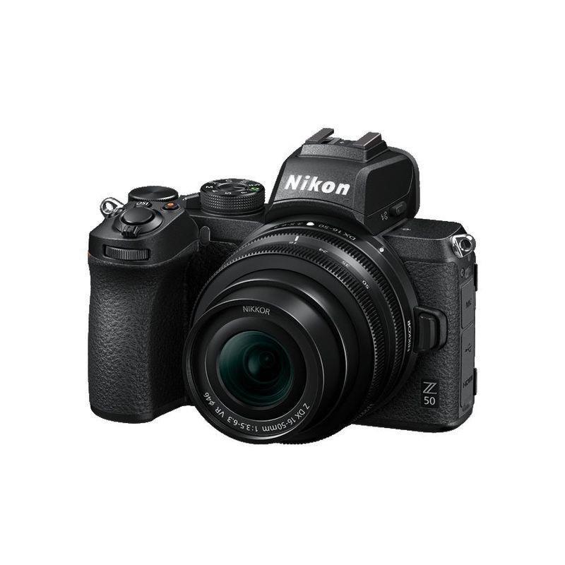 Nikon Z50 Mirrorless Digital Camera with 16-50mm VR Kit, , large image number 3