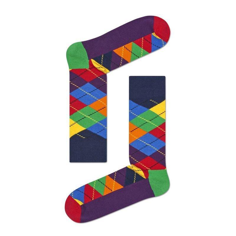 Happy Socks Mix Gift Box Unisex Adult Crew Socks - Multicolor (Pack of 4) (Size 36-40 EU), , large image number 3
