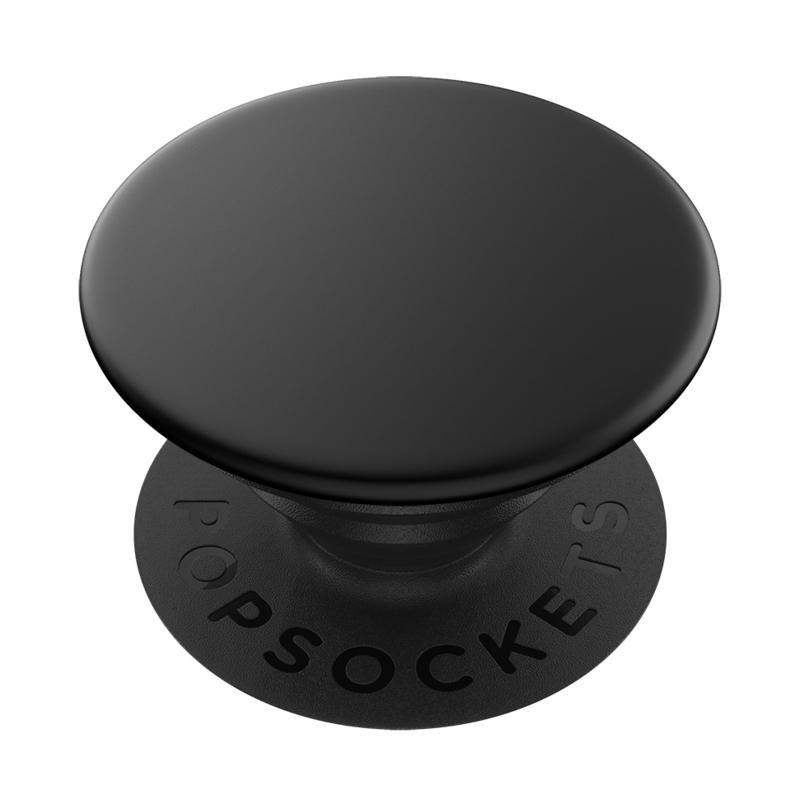 POPSOCKETS - Popsockets Black Aluminum Premium Metals Popgrips