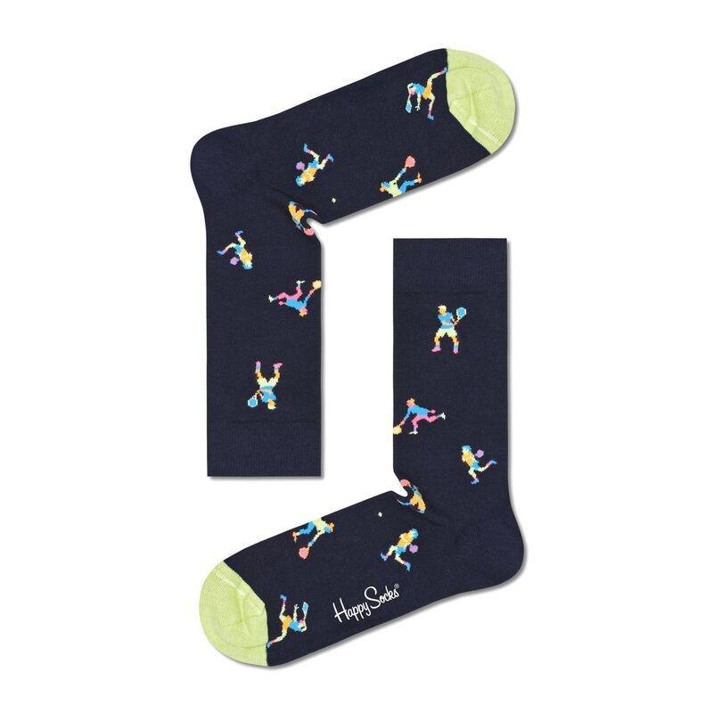 Happy Socks Sports Unisex Adult Crew Socks Gift Set - Multicolor (Pack of 3) (Size 41-46 EU), , large image number 1