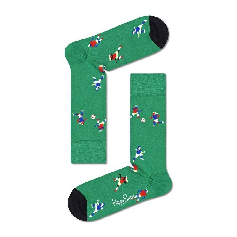 Happy Socks Sports Unisex Adult Crew Socks Gift Set - Multicolor (Pack of 3) (Size 41-46 EU), , large image number 2