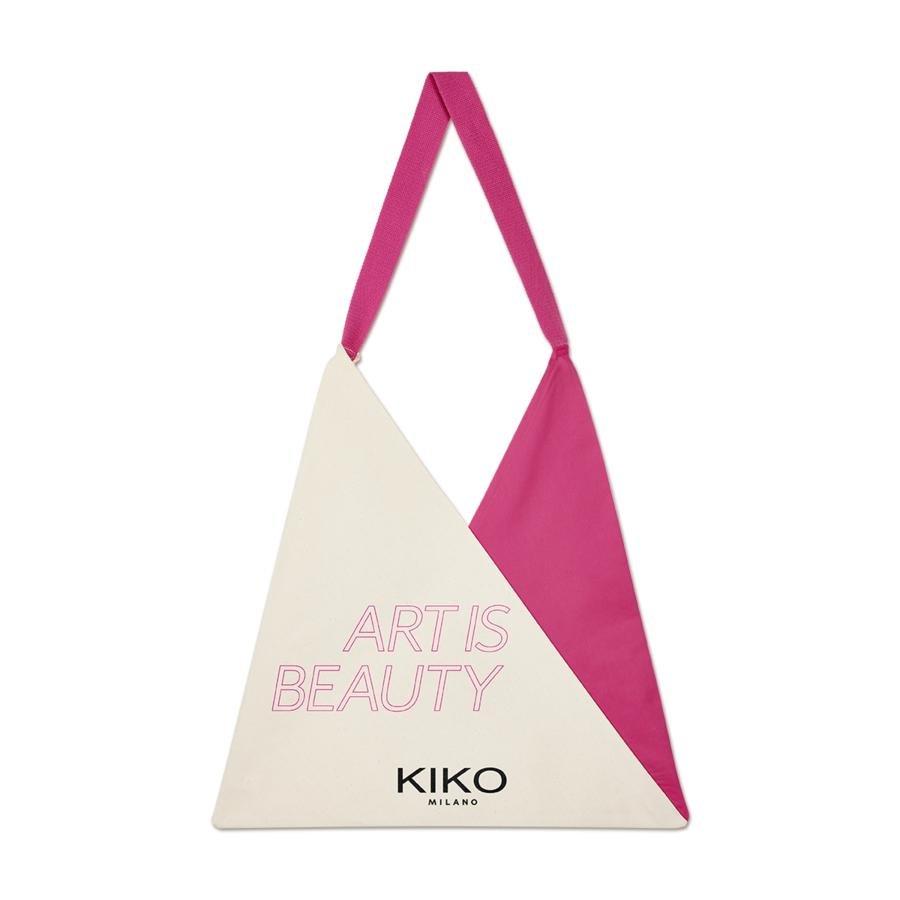 Multicolour Beauty Is Art Tote Bag, 001, large image number 1