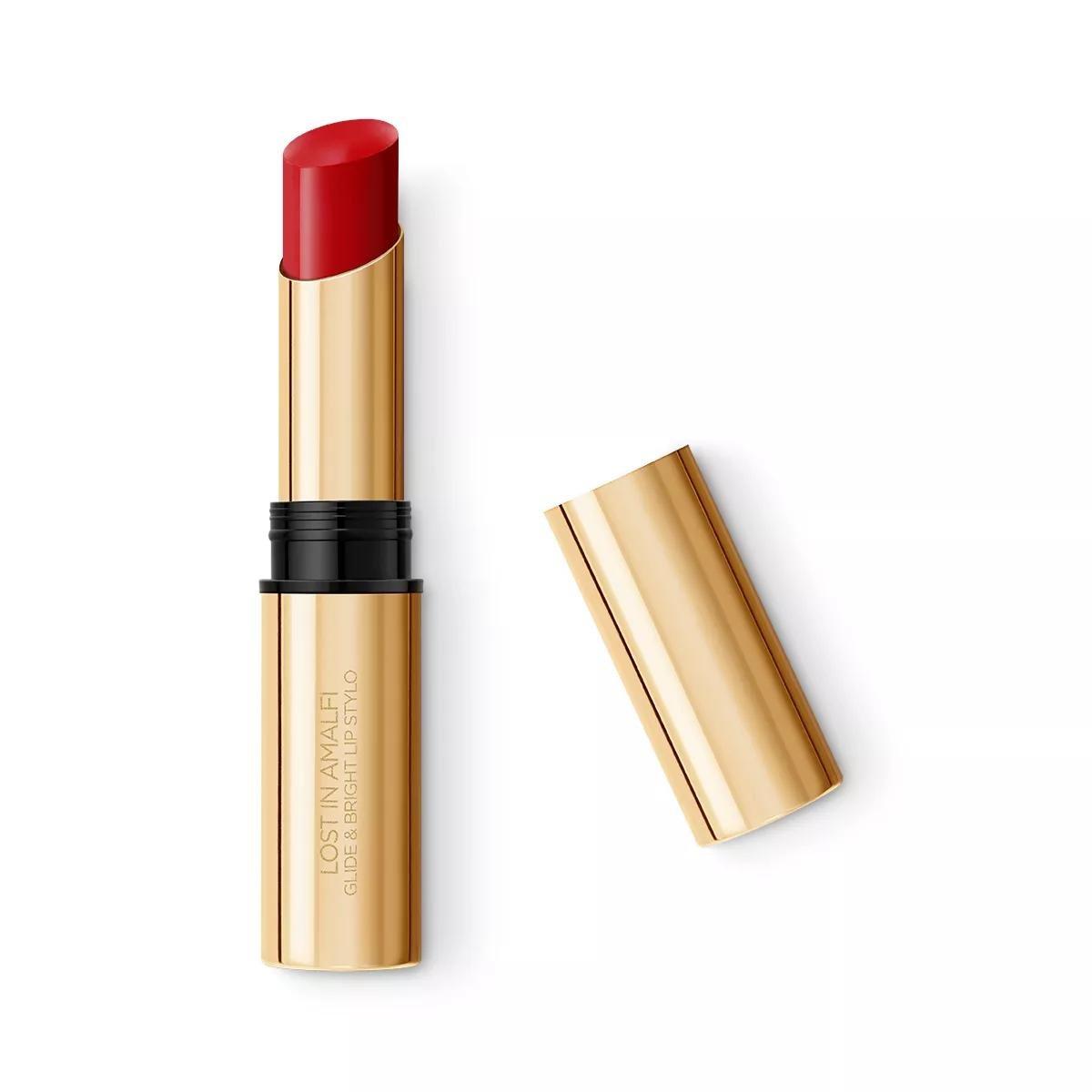 Lost In Amalfi Glide&Bright Lip Stylo, 004 Red Dress, large image number 1