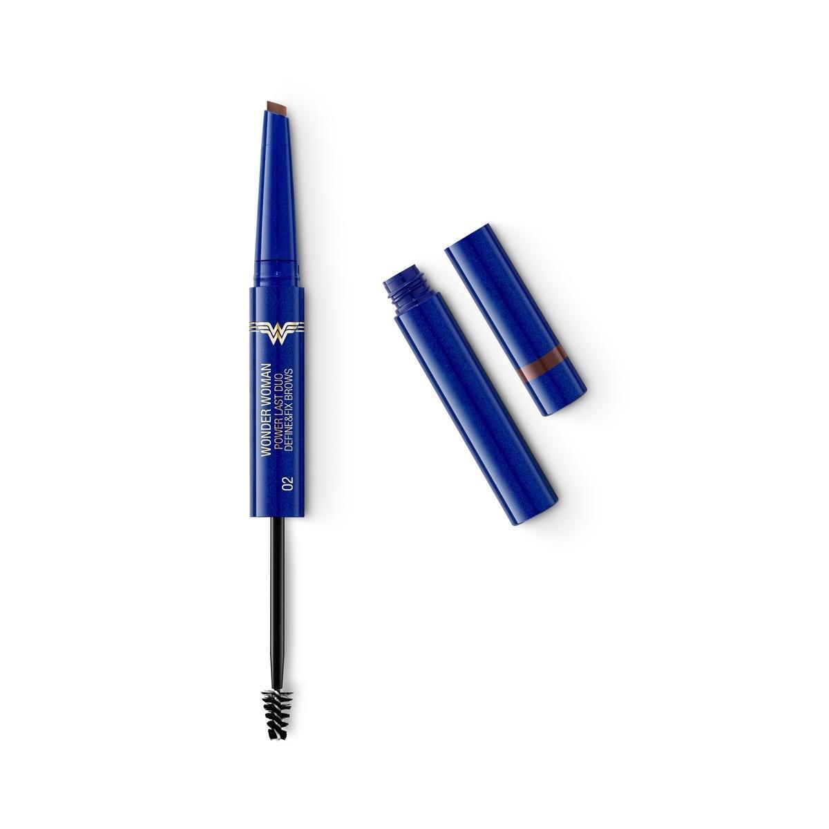 Wonder Woman Power Last Duo Define&Fix Brows, 002 Auburn, large image number 1