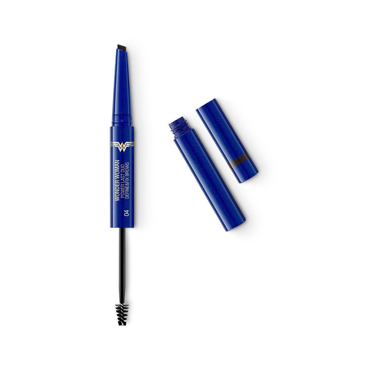 Wonder Woman Power Last Duo Define&Fix Brows, 004 Raven, large image number 1
