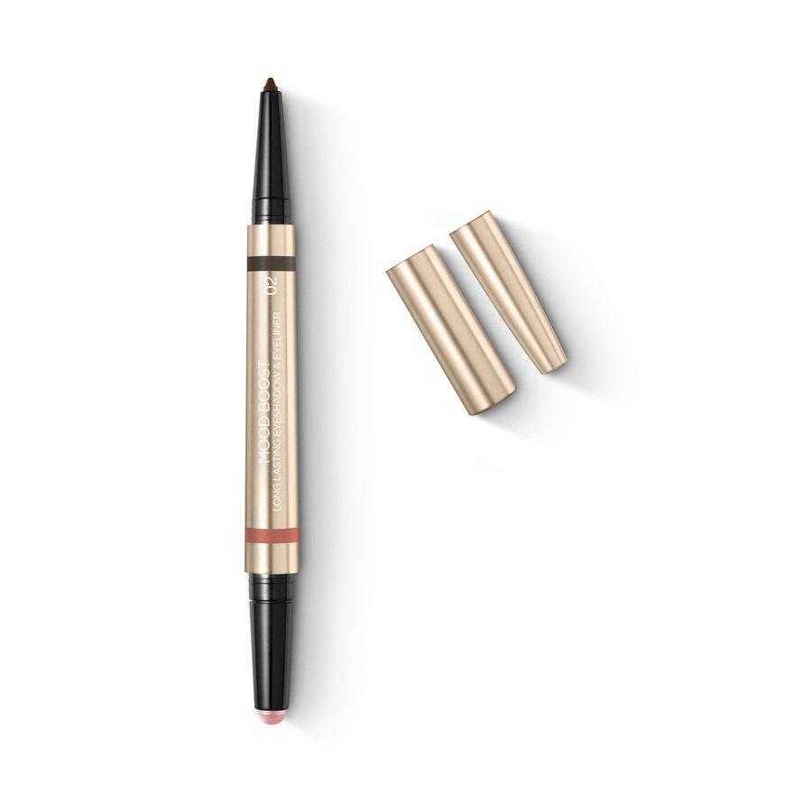 Mood Boost Long Lasting Eyeshadow & Eyeliner, 002 Brown&Rose, large image number 0