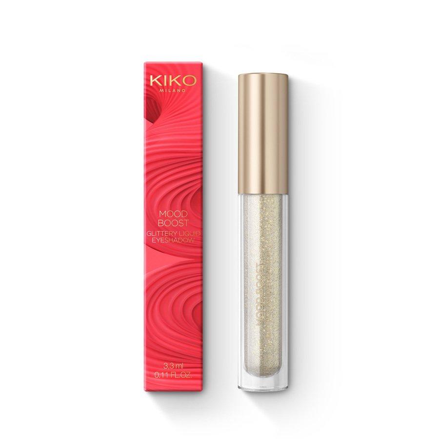 MOOD BOOST GLITTERY LIQUID EYESHADOW, 004 Lustrous Gold, large image number 2