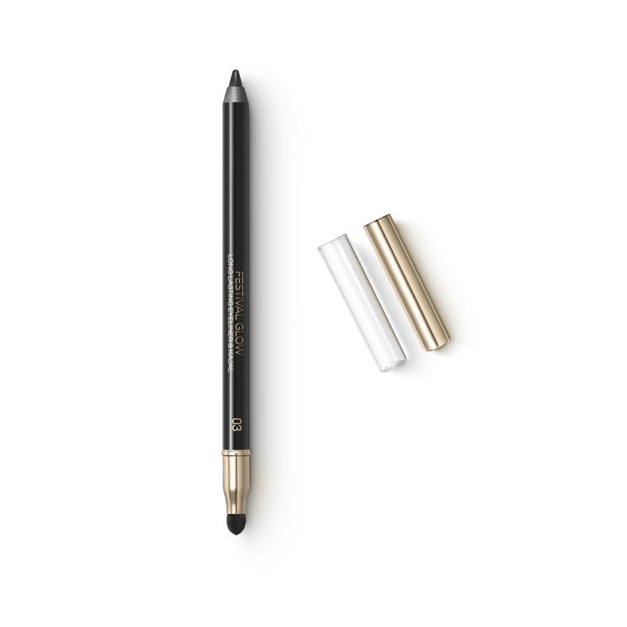 Festival Glow Long Lasting Eyeliner And Kajal, , large image number 0