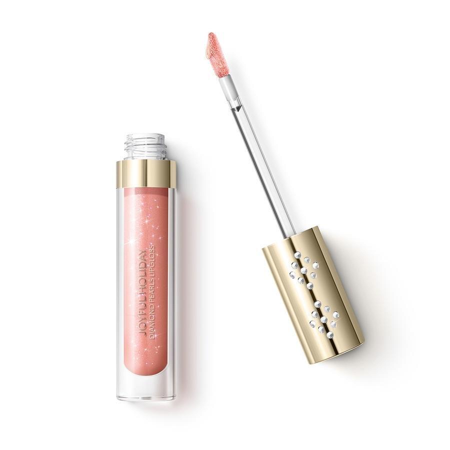 Joyful Holiday Diamond Pearls Lipgloss, 001 Rose Dream, large image number 0