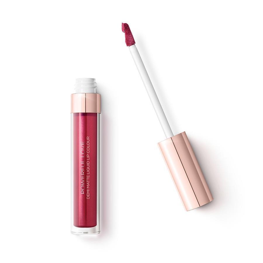 Powerful Love Demi Matte Liquid Lip Colour, 001 Amethyst lips, large image number 0
