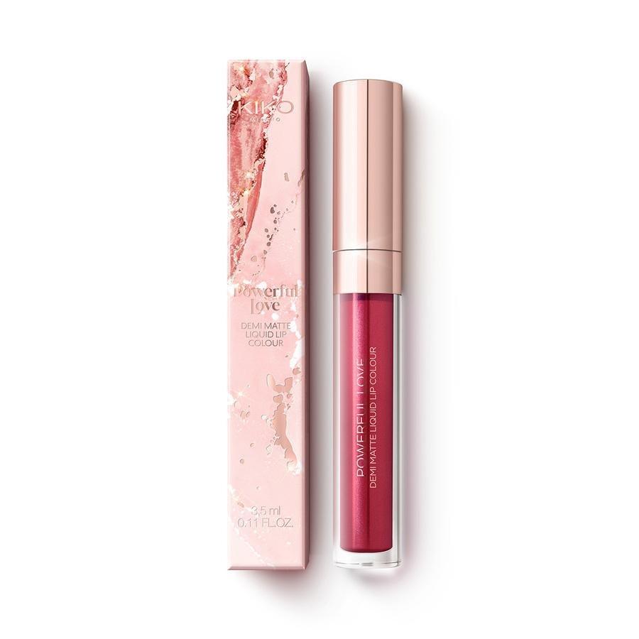 Powerful Love Demi Matte Liquid Lip Colour, 001 Amethyst lips, large image number 1