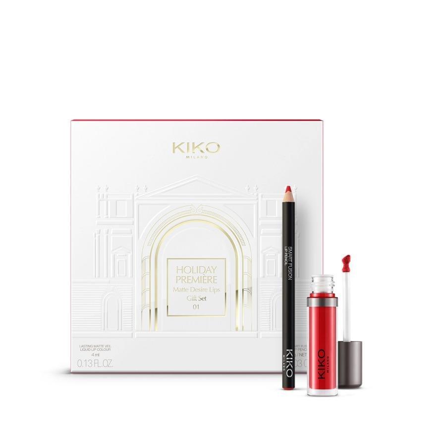 Holiday Premiere Matte Desire Lips Gift Set, 03 Sumptuous Red, large image number 0