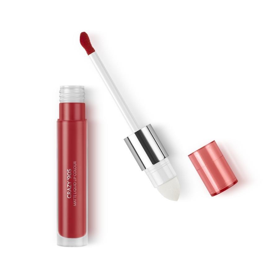 Crazy '90S Matte Liquid Lip Colour, 04 My Red, large image number 2