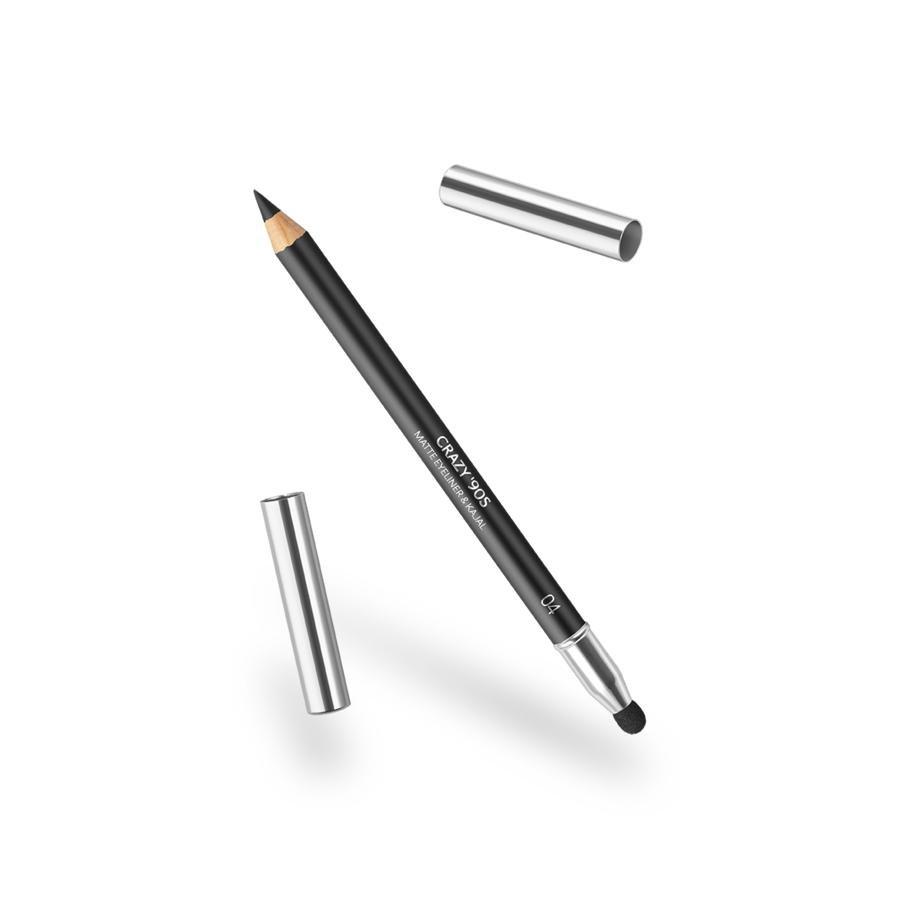 Crazy 90S Matte Eyeliner And Kajal, 04 Deeper & Deeper, large image number 0