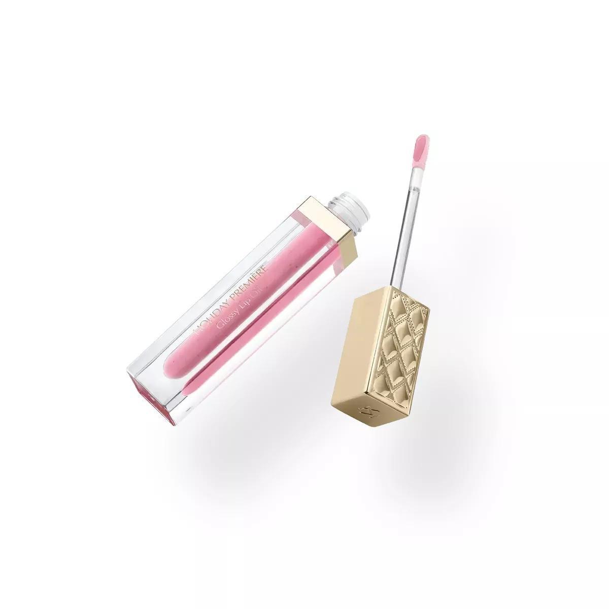 Holiday Premiere Glossy Lip Oil, 02 Luxury Mauve, large image number 1