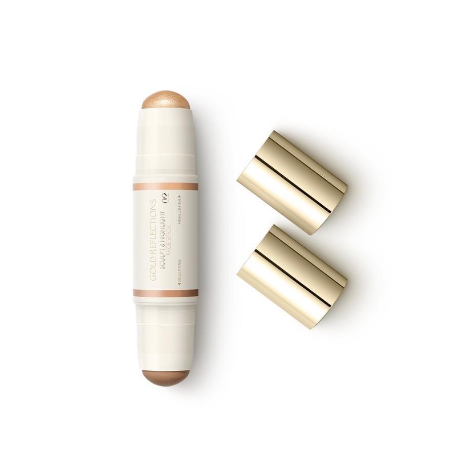 Gold Reflections Sculpt And Highlight Face Stick, 02 Medium &Gold, thumbnail