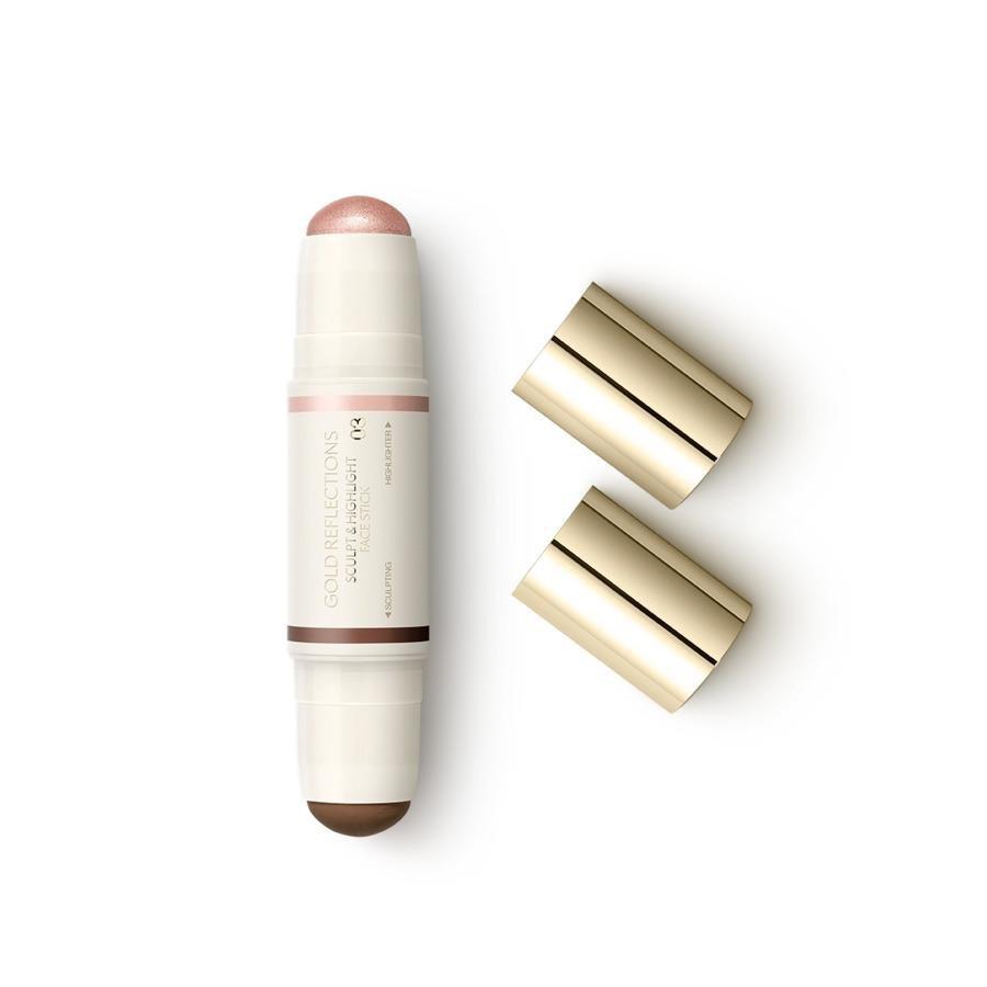 Gold Reflections Sculpt And Highlight Face Stick, 03 Dark & Coral, thumbnail
