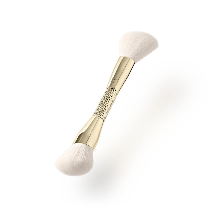Gold Reflections Duo Face Brush, 9001_001, large image number 0