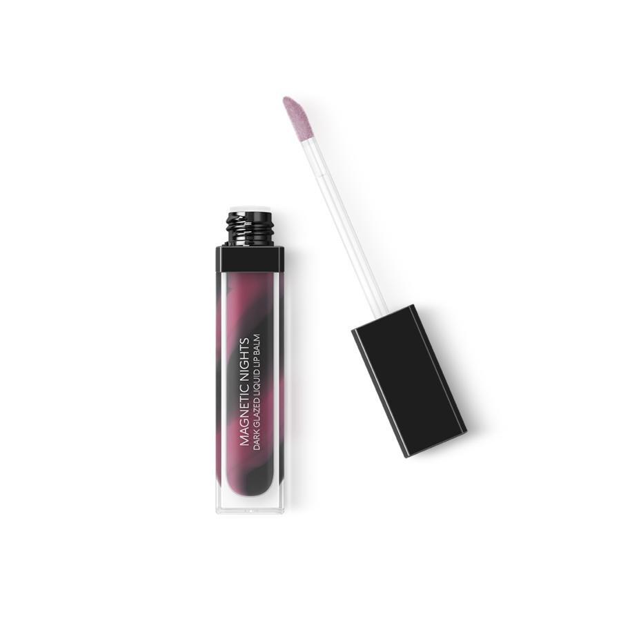 Magnetic Nights Dark Glazed Liquid Lip Balm, 03 Mauve in Black, large image number 2