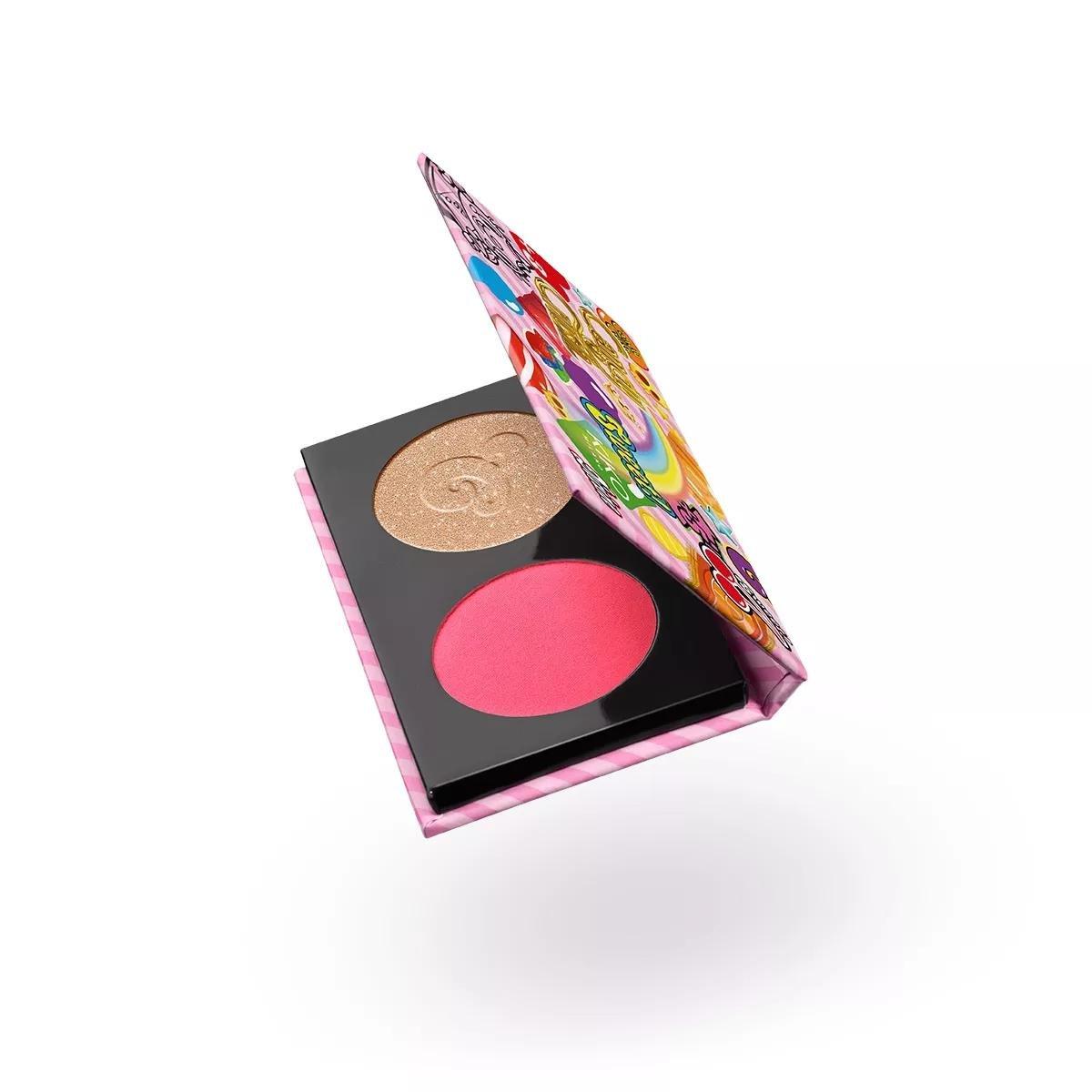Candy Crush Mega Blush And Highlighter Duo, 002 Raspberry Riot, medium