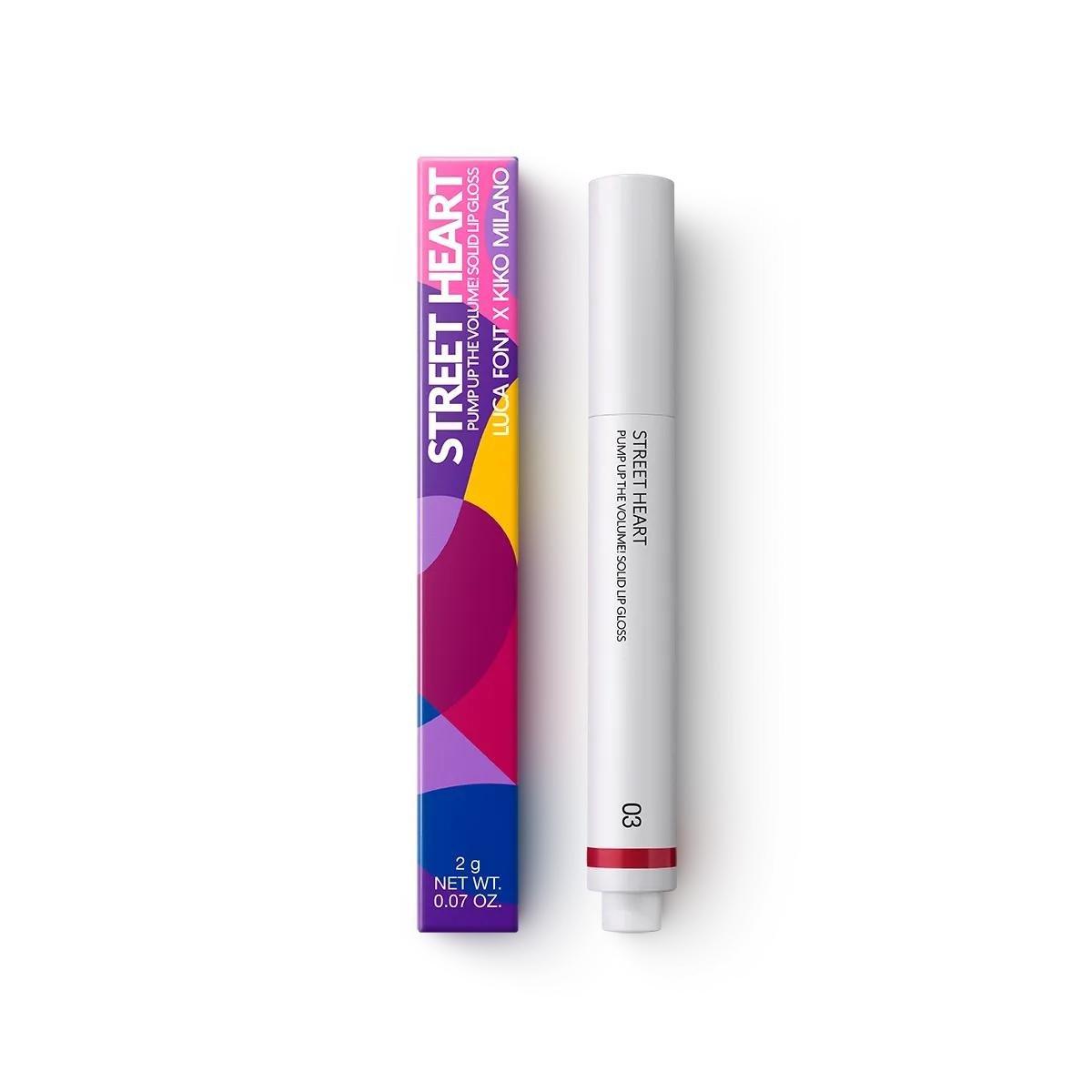 Street Heart Pump Up The Volume! Solid Lip Gloss, 003, large image number 1
