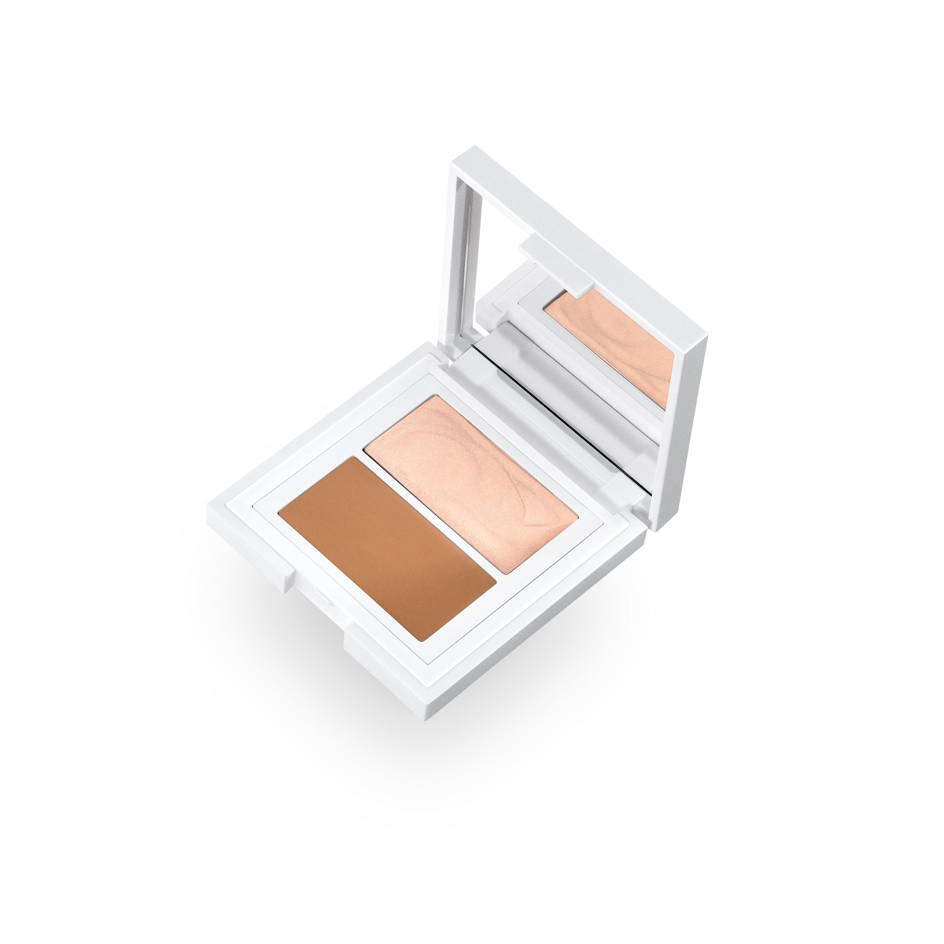 Street Heart Lumi contour Face Palette, 01 Champagne & Hazelnut&acirc;&euro;&lsaquo;, large image number 0