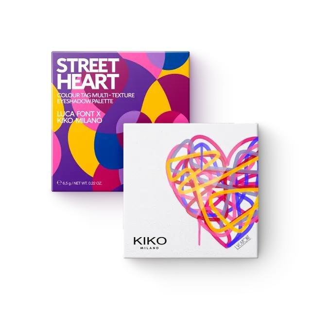 Street Heart Colour Tag Multi-Texture Eyeshadow Palette, 001, large image number 1